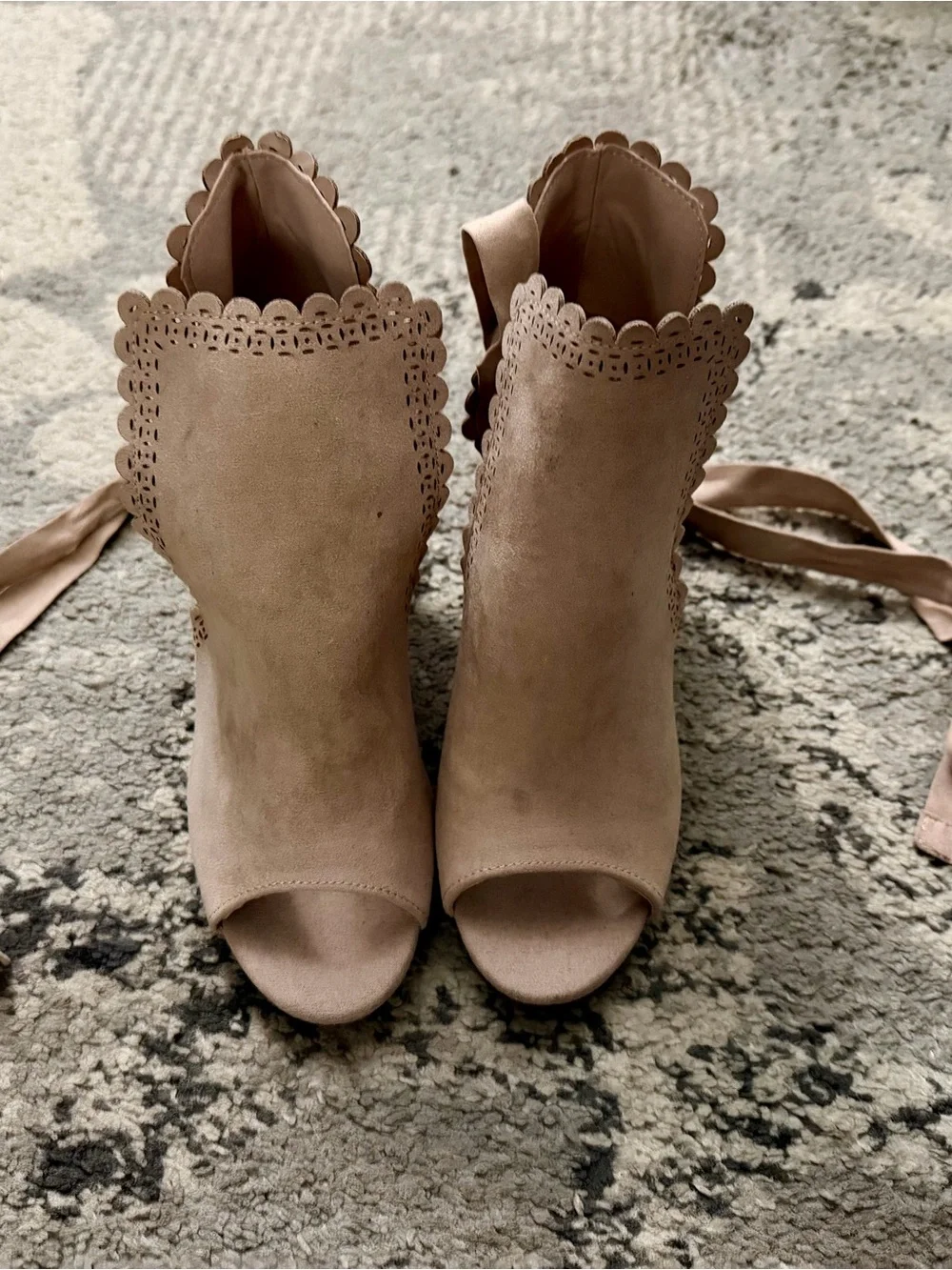 JustFab tan soft